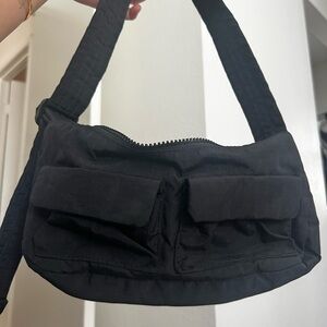 BAGGU Black Mini Cargo Bag